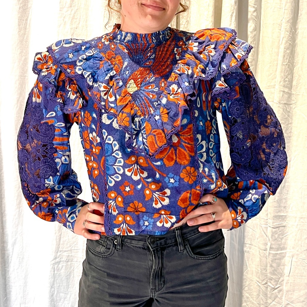 Farm Rio blouse. NWT.